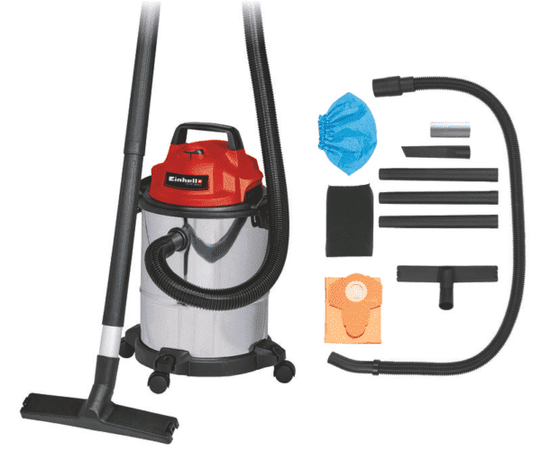 EINHELL Classic putekļu sūcējs sausai un slapjai sūkšanai, TC-VC 1815 S, 1250W, 15L - Image 10