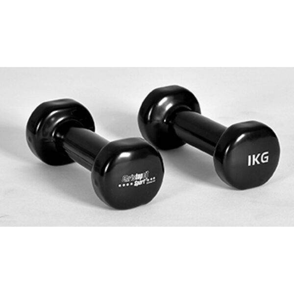 CHRISTOPEIT SPORT Vinila hanteles 2x1kg