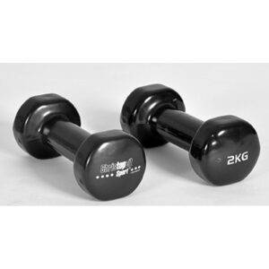 CHRISTOPEIT SPORT Vinila hanteles 2x2kg