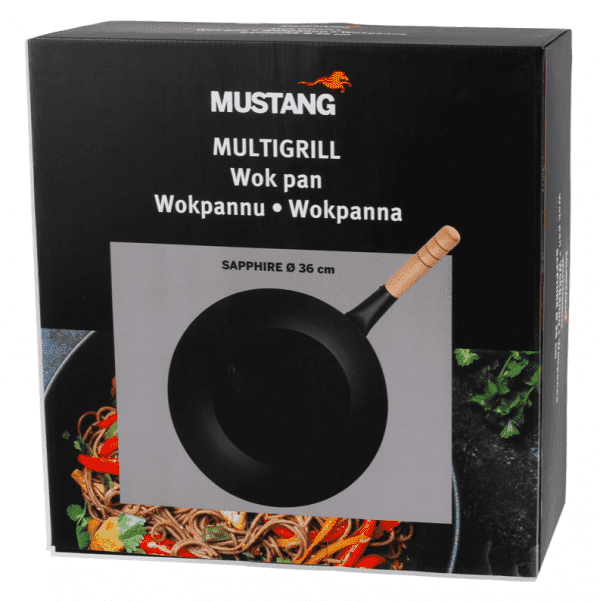 Mustang wok panna grilam, 36cm - Image 2