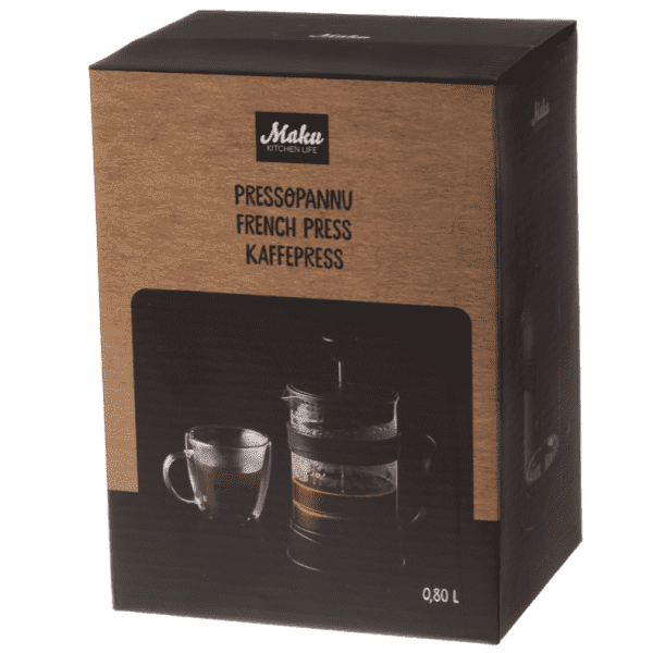 Franču kafijas kanna ar nospiedēju 800ml - Image 4