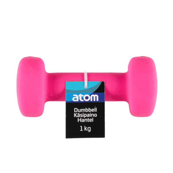 Atom neoprēna hantele, 1kg