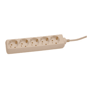Pagarinātājs piecvietīgs, 3m