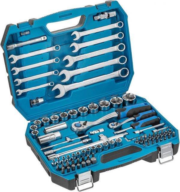 Instrumentu komplekts 85gb, 1/4", 1/2",3/8" HT1R425