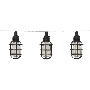 LED āra virtene ar saules baterijām Cage, 2.1m