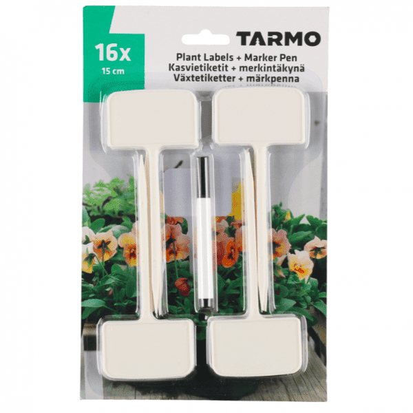 Tarmo Uzrakstu plāksnītes augu marķēšanai 16gb. un marķieris
