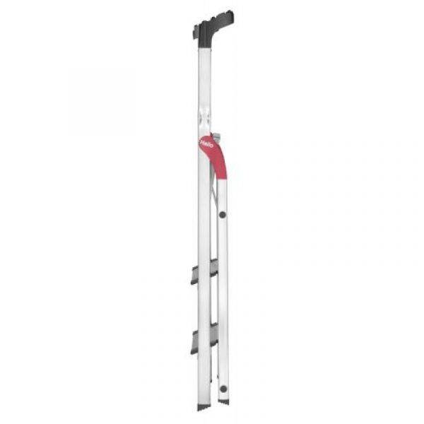 Alumīnija mājsaimniecības kāpnes, L80 ComfortLine, 3 pakāpieni - Image 3
