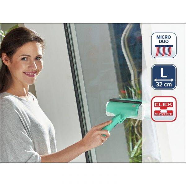LEIFHEIT Logu birste Window & Frame Cleaner L micro duo - Image 3
