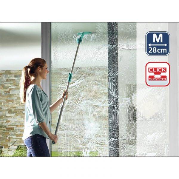 LEIFHEIT Logu tīrītājs ar teleskopisku kātu 124-200cm, Window Slider XL - Image 3