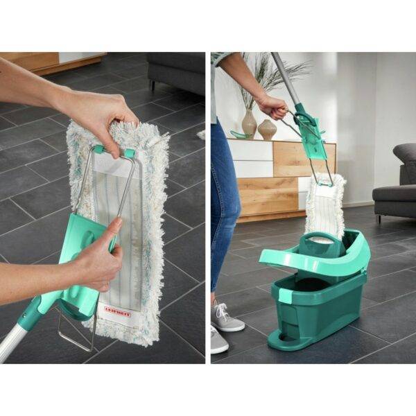 LEIFHEIT Grīdas birste ar alumīnija kātu Profi XL micro duo 42cm - Image 7