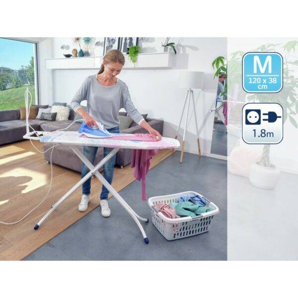 LEIFHEIT Gludināmais dēlis Classic M Basic Plus, 120x38cm - Image 2