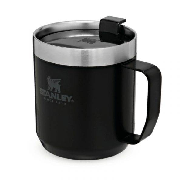 Termokrūze STANLEY The Legendary Camp Mug Classic 0.35l, melna