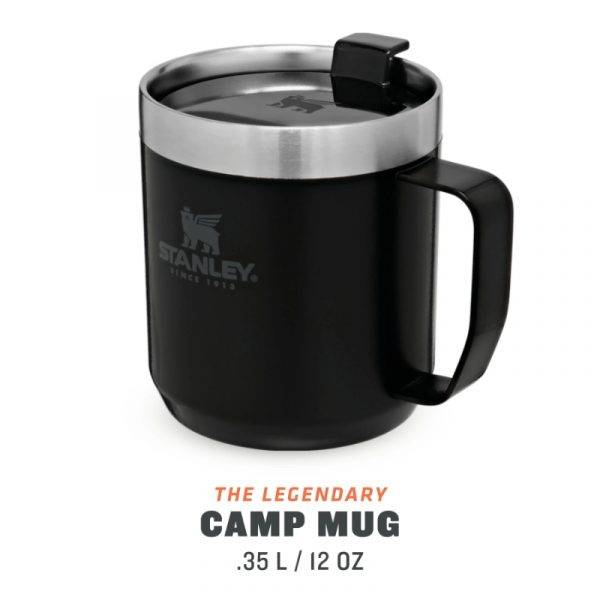 Termokrūze STANLEY The Legendary Camp Mug Classic 0.35l, melna - Image 2