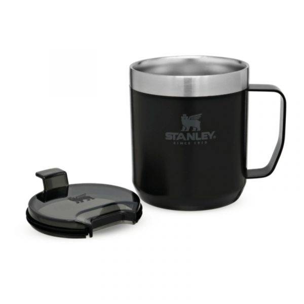 Termokrūze STANLEY The Legendary Camp Mug Classic 0.35l, melna - Image 4