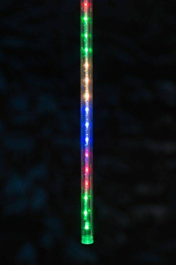 Finnlumor LED gaismas lāstekas Meteor 50cm, krāsaina IP44 - Image 3