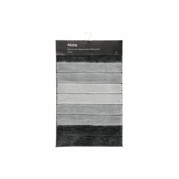4Living vannas istabas paklājs, 50x80cm, pelēks - Image 4
