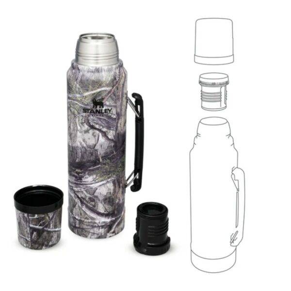 Termoss STANLEY The Legendary Classic 1l, Country Mossy Oak - Image 2