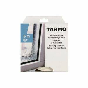 Tarmo Logu blīvējums D-profils, balts, 6 m