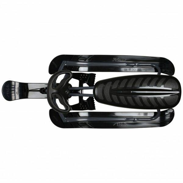 STIGA stūrējamās ragavas Curve Pro Graphite, pelēkas - Image 2