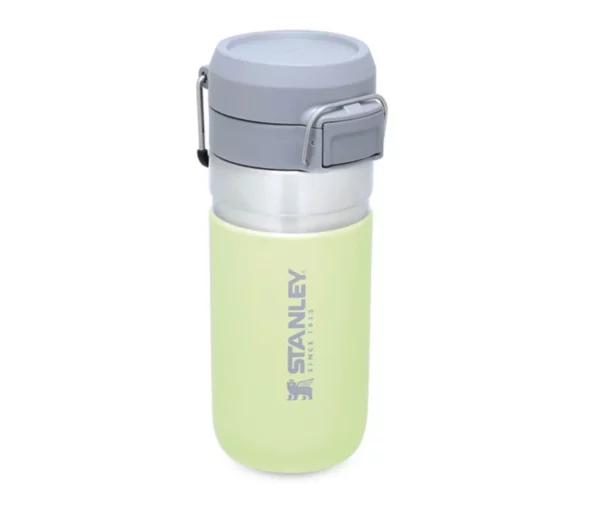 Termopudele STANLEY The Quick Flip Water Bottle Go 0.47L, citrondzeltenā krāsā