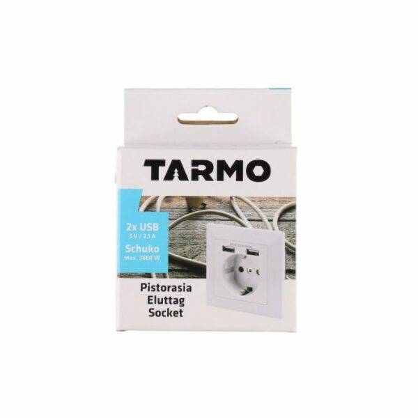 TARMO Rozete + 2 USB porti - Image 2