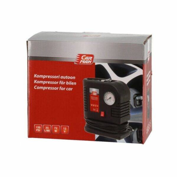 Carman Gaisa kompresors mini 150psi 12V - Image 3