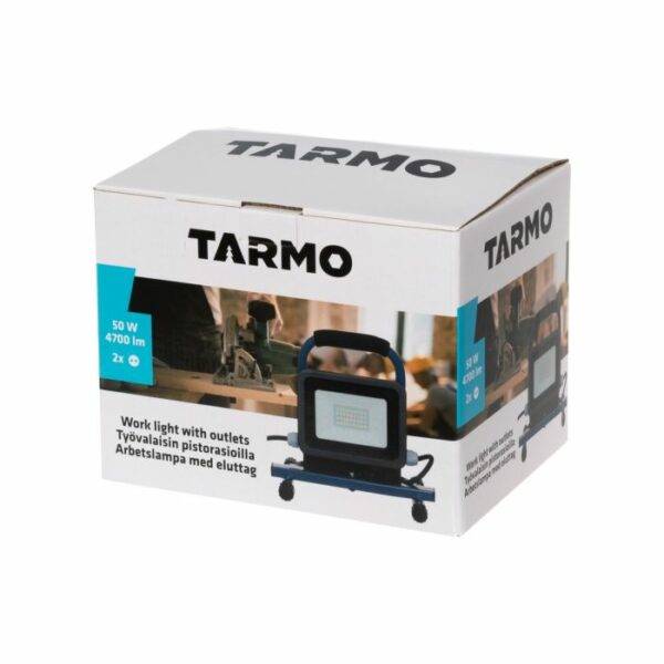 Tarmo Prožektors ar rozetēm 50W  IP44 - Image 3