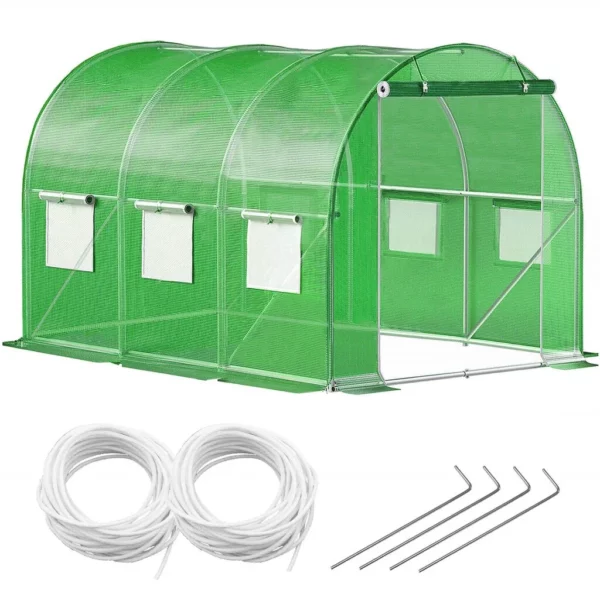 Dārza siltumnīca Springos 6m2 (3x2x2m) - Image 2