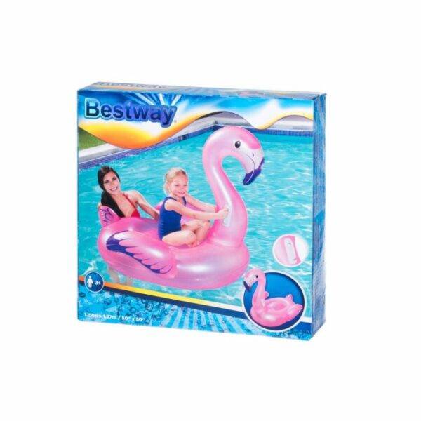 Piepūšams peldlīdzeklis Flamingo 127x127cm - Image 3