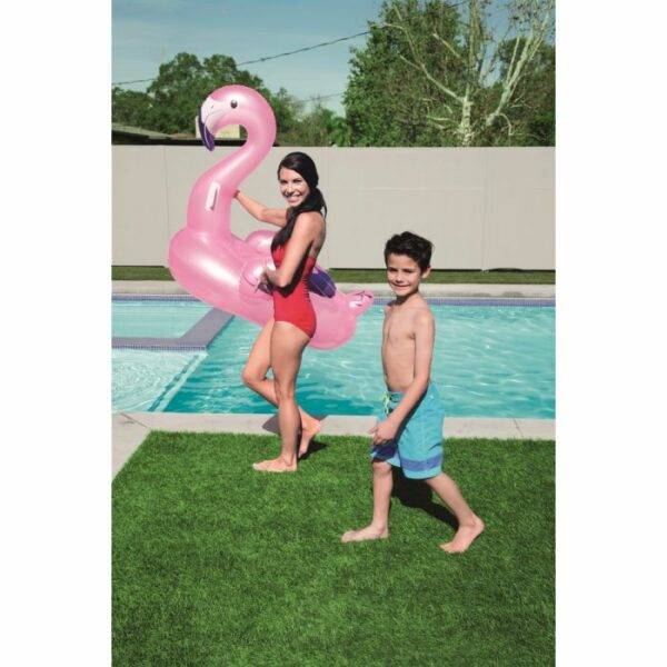 Piepūšams peldlīdzeklis Flamingo 127x127cm - Image 2