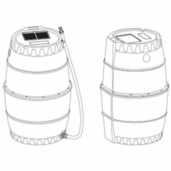 Lietus ūdens muca 170L - Image 5