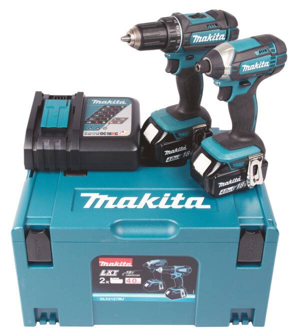 Makita Instrumentu komplekts 18v ar lādētāju