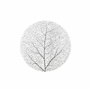 4Living galda paliktnis Tree 38cm/sudraba