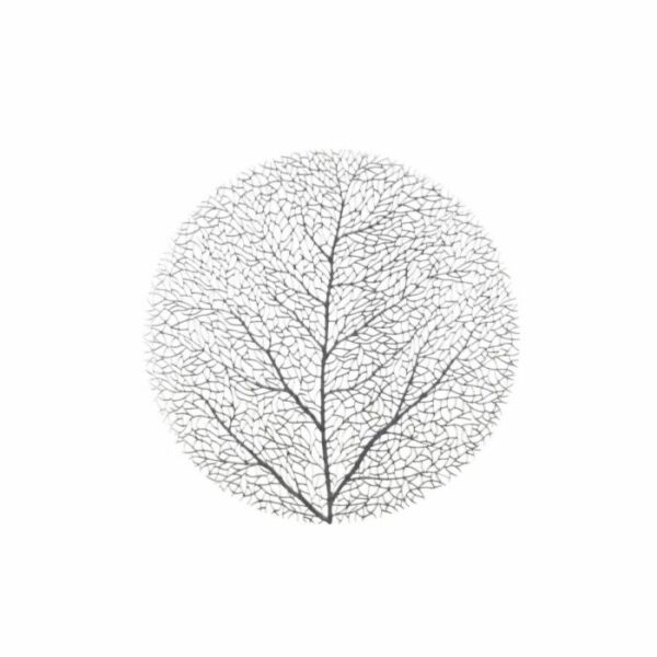 4Living galda paliktnis Tree 38cm/sudraba