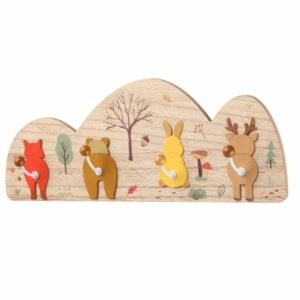 4Living sienas āķi (meža dzīvnieki) 40cm