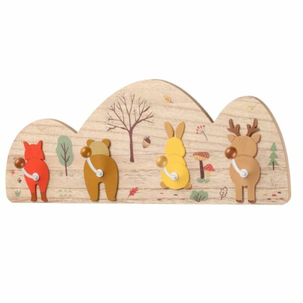 4Living sienas āķi (meža dzīvnieki) 40cm
