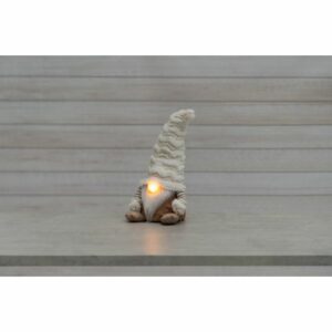 Winteria Rūķis ar LED gaismas degunu 35cm