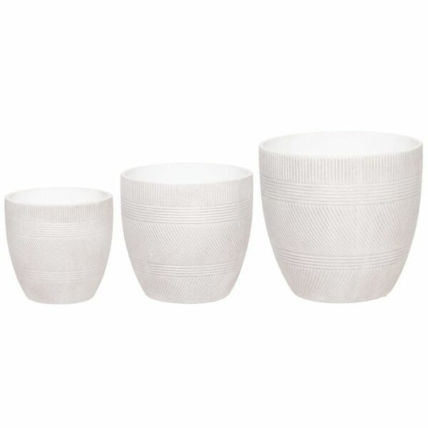 4Living puķu pods Anette ,balts