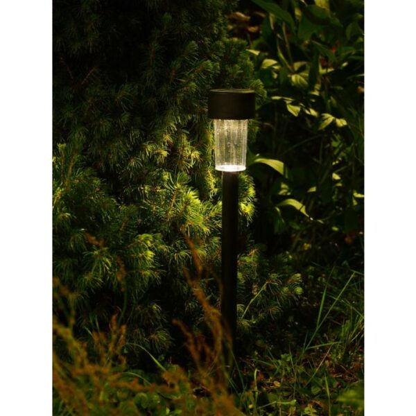 Tarmo solārā dārza lampa, melna - Image 2