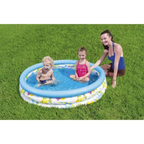 Bestway piepūšamais peldbaseins 122x25 cm,140L - Image 2