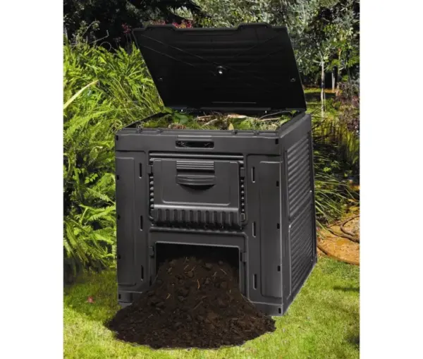 Kompostu kaste E-Compaster 470L mel Keter - Image 2