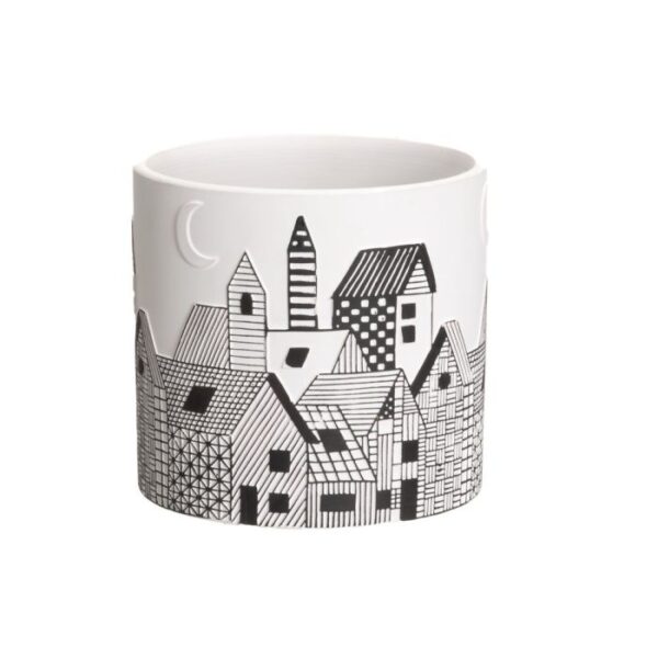 Puķu pods Pilsēta 13.5cm( 3 krāsas) 4Living - Image 2