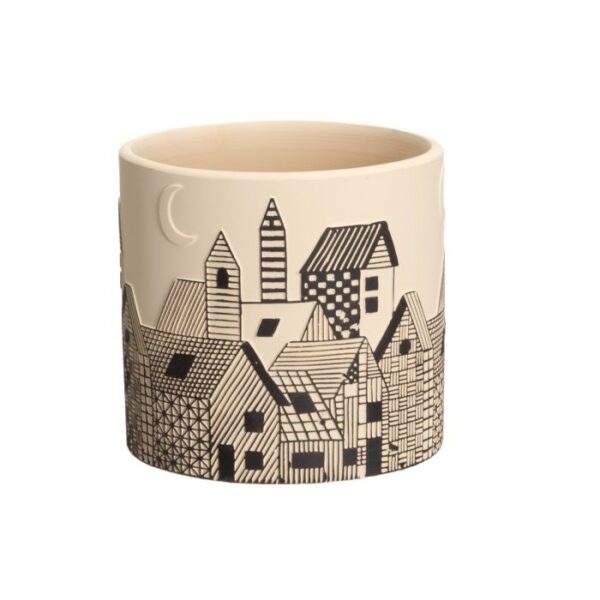 Puķu pods Pilsēta 13.5cm( 3 krāsas) 4Living - Image 3